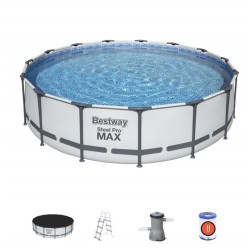 Piscina cu cadru Steel Pro Max 457 x 107 cm cu accesorii